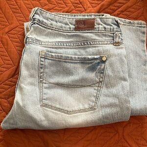 Worn Buckle Jeans
